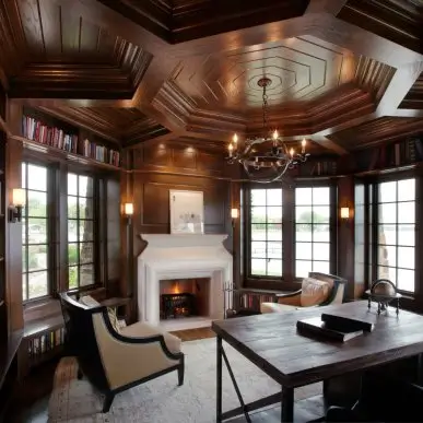 Интерьер из дерева