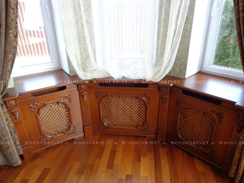 Деревянный экран 